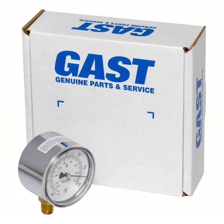 Gast Blower Relief Valve, 1/4 in Inlet, Male AJ496