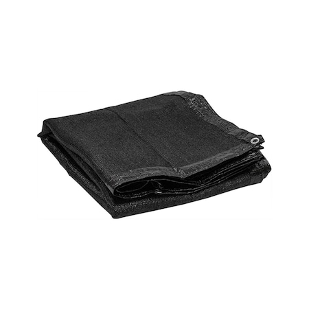 Entretenimiento 6 x 20 ft. 75 Percent Sun Screen Fabric, Black EN3957294