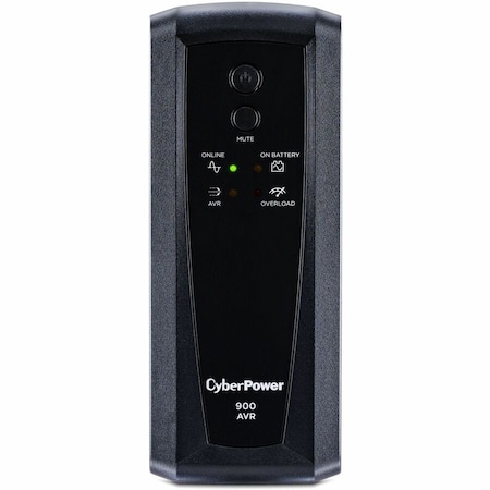 Cyberpower UPS System, Line Interactive, Out: 120 V AC In: 120 V AC CP900AVR