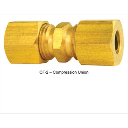 Ags CF2 Brake Line Compression Fitting 0.25 In. A79-CF2