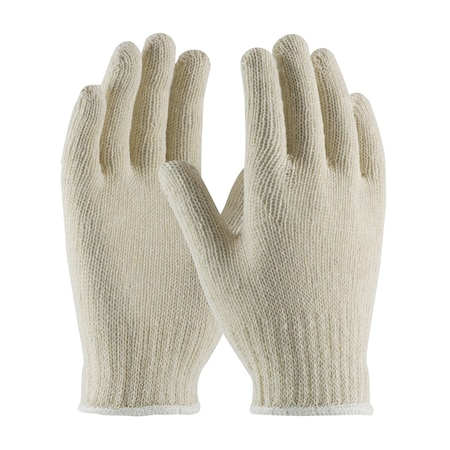 Pip Economy Weight Seamless Knit Cotton/Polyester Glove, Natural, 12PK 8725