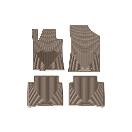 Weathertech Tan, Front and Rear All Weather Floor Mats W252TN-W436TN