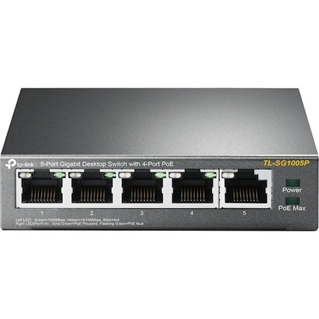 Tp-Link TL-SG1005P - 5-Port Gigabit PoE Switch TL-SG1005P