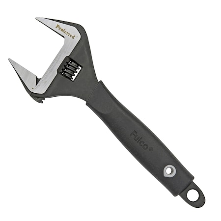 Proferred 10" Plumbing Adjustable Wrench, Phosphate Finish T08003
