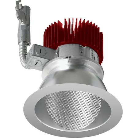 Elco Lighting 4in LED Light Engine, Wall Wash Trim, 3000lm, 3500K, Black E411L3035B2