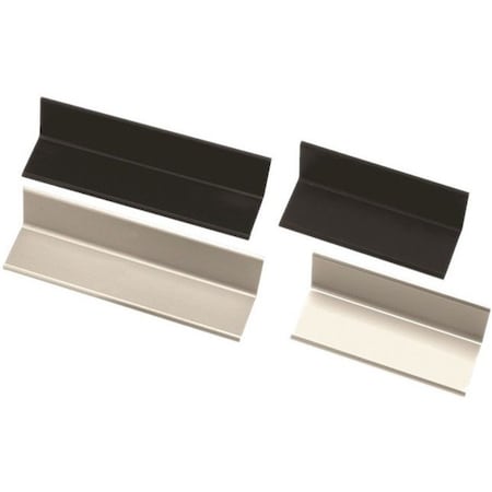 Securitron Door Bracket, Aluminum, Satin Aluminum, For Use With: M32, M370, M38, M380, M62, M670, M68, M680 HEB-2CL-12
