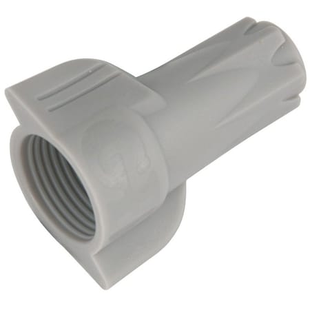 Gardner Bender HexLok Wire Connector, 6 to 14 AWG Wire, Copper Contact, Thermoplastic Housing Material, Gray 10-2H2