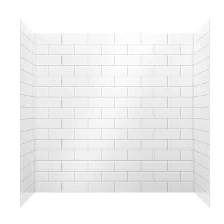 Craft And Main Wall System, Shower, 60x32x60 in FLX603260-WS