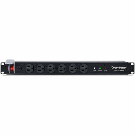 Cyberpower Rackbar 12-Outlet Surge Protector 1800J CPS1215RMS