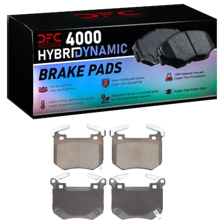 Dynamic Friction Co DFC 4000 HybriDynamic Brake Pads 4000-2144-00
