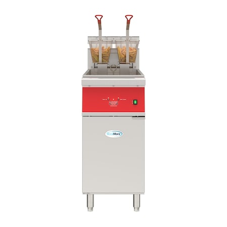 Koolmore Commercial 40 lb Electric Deep Fryer 240 V 3 Phase KM-FDF40-EE
