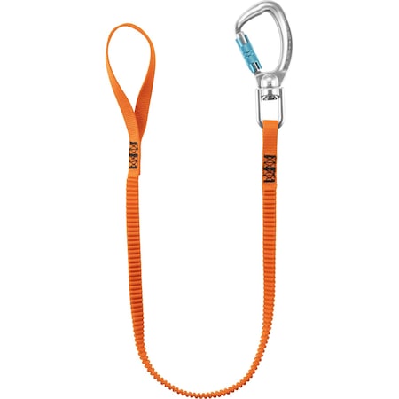 Ironwear 50lbs Elastic Tool Lanyard w/ Auto Locking Swivel Carabiner 2610