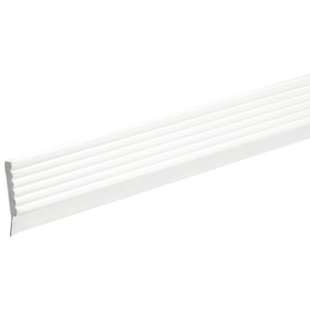 Frost King Garage Door Weatherseal, 3 in W, 7 ft L, Vinyl, White GR7/10