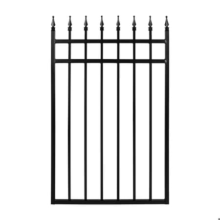 Nuvo Iron 33in Wx46in H Tiger Eye Gate, 36in W Openings, Self Close Hardware w/Double Side Handle 2x2 Hinges ITG03346