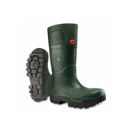 Dunlop Protective Footwear FieldPRO Thermo+ Rubber Boots, Size 15, Green 868-LPLKL01-15