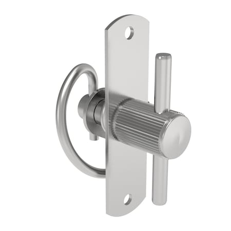 Southco Compression Latch, Self-Adjusting, T-Bar Head, Rivet / Screw thru hole Installation 57-40-301-10