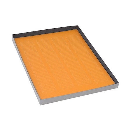 Zoro Select Cyro Label, Orange, Polypropylene, PK20 GRAING-C67