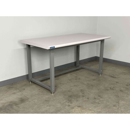 Stackbin Bolted Workbenches, 48"W, Adj. H, 1000lb C4836-1005-VB