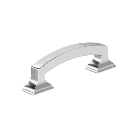 Amerock Incisive 3 inch (76mm) Center-to-Center Polished Chrome Cabinet Pull, 10PK 10VMP3712026