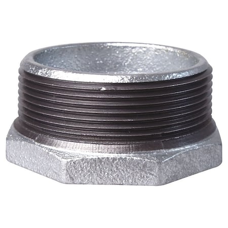 Worldwide Sourcing Bushing Galv Hex 3X2 PPG241-80X50