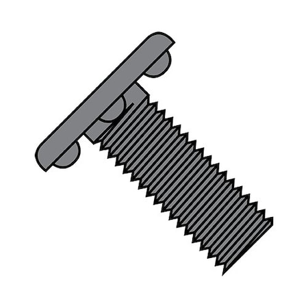 Zoro Select 1/4-20X2 1/2 Ft Weld Scr Nibs Under Plain, 750Pk 1440WB