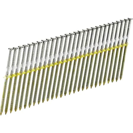 Senco 20 Degree Plastic Strip Bright Full Round Head Framing Stick Nail 3-1/4''x.131 In., 4000 Ct. KD28APBSN