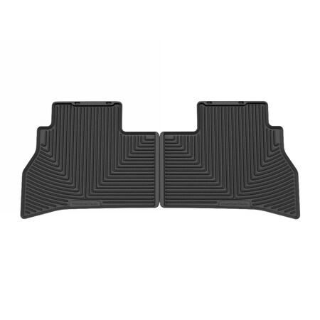 Weathertech Black, Rear All Weather Floor Mats W683