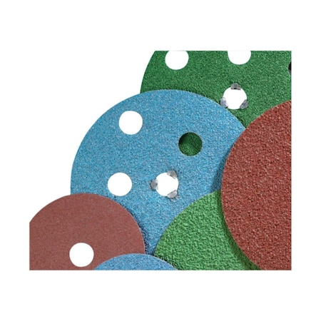 Norton Co AVOS Edger Speed-Lok Discs, Zirconia Alumina, 4 1/2 in Dia., 60 Grit 66261129721-XCP1