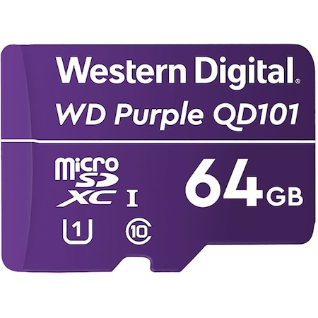 Wd Bulk Western Digital Purple 64 GB microSDXC - 3 Year Warranty WDD064G1P0C