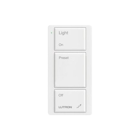 Lutron Light and Dimmer Switches EA MRF2-3B-L-WH