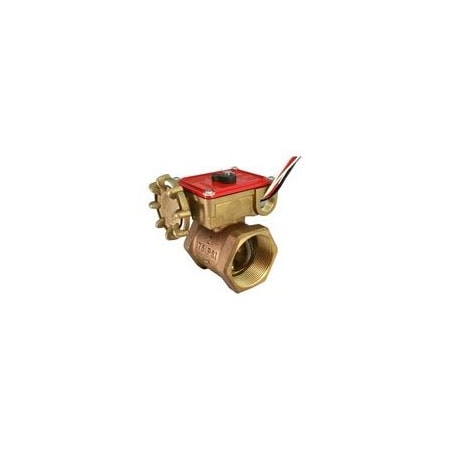 Milwaukee Valve Control Valve, Fire Sprinkler, 1 1/4 In BB-SCS02 1 1/4