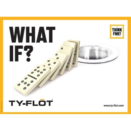 Ty-Flot Think FME Poster, Use Approved FME Device PSTR1112