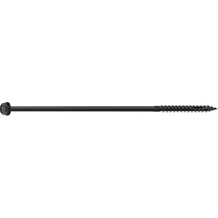 Camo Structural Screw, 5/16 in Thread, 10 in L, Hex Head, Hex Drive, Sharp Point, PROTECH Ultra 4 Coated, 10 0365270