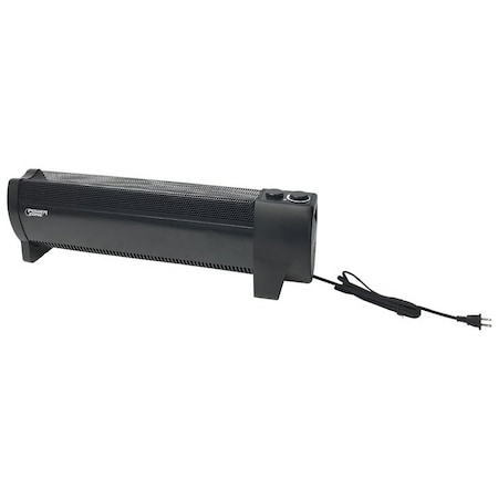 Powerzone PowerZone DL11 Baseboard Heater, 12.5 A, Black DL11