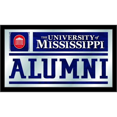 Holland Bar Stool Co Ole' Miss 26" x 15" Alumni Mirror MAlumMssppU