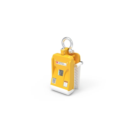 Aardwolf Lifting Clamp, Yellow, .6 in - 2.4 in, Auto AL60A-R