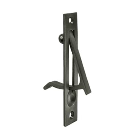Patioplus 4 in. Edge Pull, Antique Nickel - Solid PA961954