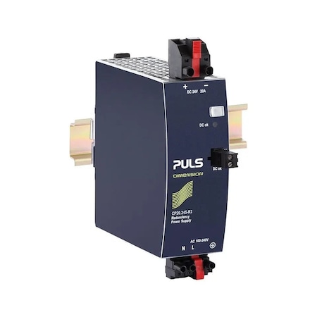 Puls Power Supply, Integrated Decoupling Function, 24V, 20A CP20.245-R2