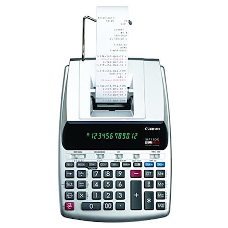 Canon 2Color Printing Desktop Calculator, 12 Digit CA464978