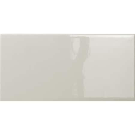 Emser Tile Catch Series Ceramic Tile, 6 in L Tile, 3 in W Tile, Pressed Edge, Rectangular Pattern, Fawn, 136PK F14CATCFA0306PV2