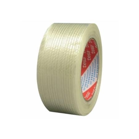 Tesa Tapes Performance Grade Filament Strapping Tape, 1 in x 60 yd, 155 lb/in Strength 744-53319-00006-00
