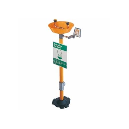 Guardian Equipment Pedestal Mounted EyewAsh 11-3/4 in dia ABS Plastic Bowl, 1.6 GPM 333-G1825P
