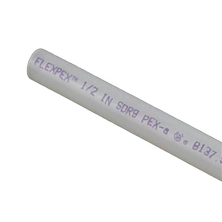 Flair-It SAFEPEX Pro PEXA Straight Stick Pipe Tubing, 12 in, White, 5 ft L 16051