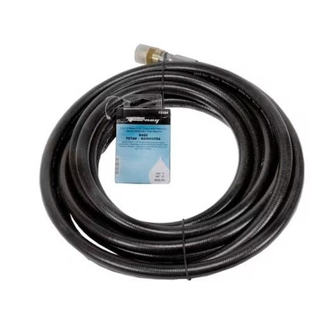 Forney High-Pressure Hose, 5/16 in, 25 ft L, Male x Female, Steel/Synthetic Rubber, Black 75184