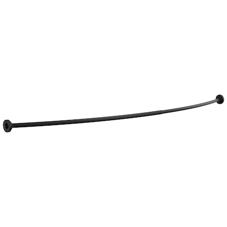 Peerless Other Shower Rod In Matte Black PA906-BL