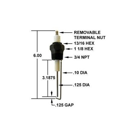 Crown Engineering Crown Igniter Replaces I-34-7 CA536