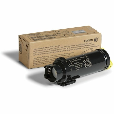 Xerox : GENUINE YELLOW STANDARD CAPACITY TONER CARTRIDGE, WORKCENTRE 6515, 106R03475