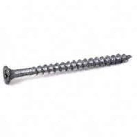 Pro-Fit Deck Screw, #6 x 1-5/8 in, Steel, Flat Head, Phillips Drive 282108