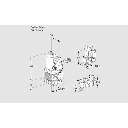 Honeywell Kromschroder VAS1-/20R/NW KS88004519