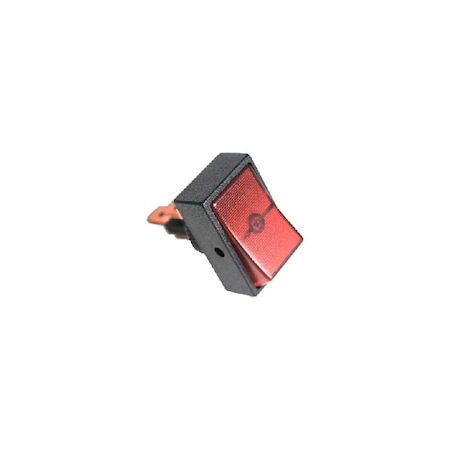 Uriah Products Rocker Switch, Red, 1/2-In., 20A UA403600